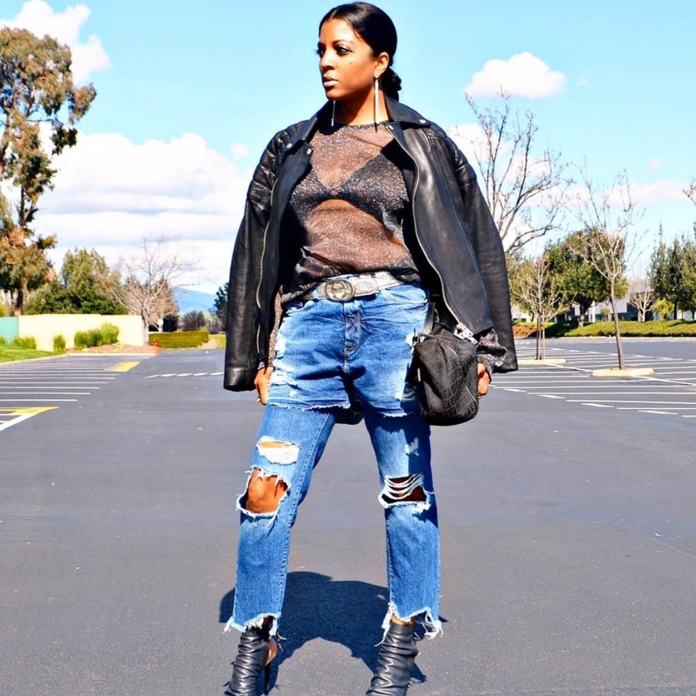 Zara Distressed Jeans